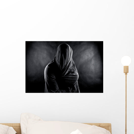 Ghost Dark Wall Decal Design 3