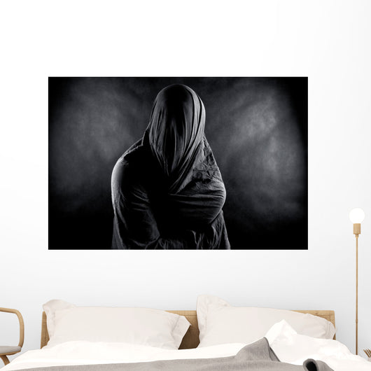 Ghost Dark Wall Decal Design 3