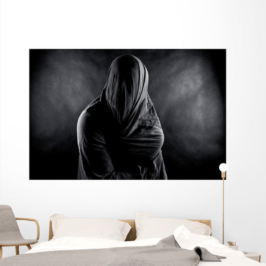 Ghost Dark Wall Decal Design 3