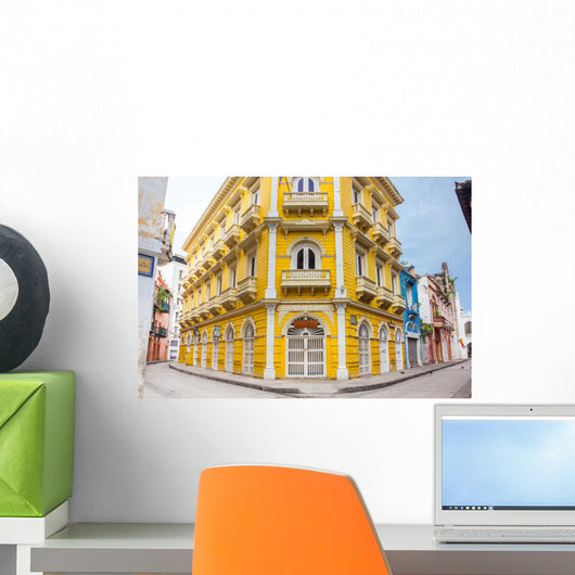 Esquina Colorida Wall Decal