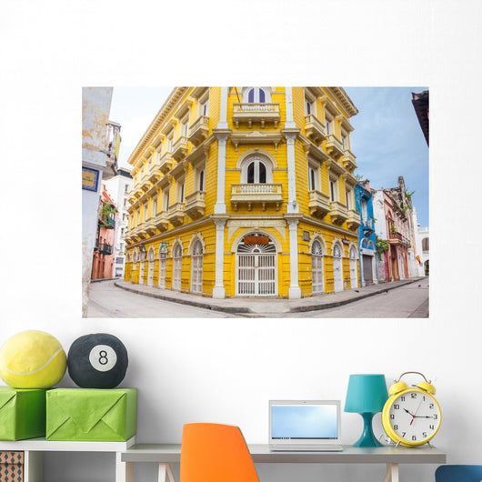 Esquina Colorida Wall Decal