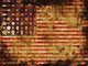 American Flag Grunge Wall Decal