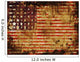 American Flag Grunge Wall Decal