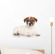 Jack Russell Puppy White Wall Decal