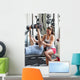 Fitness Instructor Exercising with Wall Decal