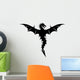 Black Wyvern Dragon Wall Decal