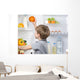 Little Cute Boy Picking Wall Decal