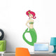 Beautiful Mermaid Doodle Illustration Wall Decal