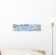 Word Cloud Creativity and Wall Decal