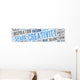 Word Cloud Creativity and Wall Decal