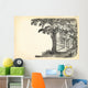 Village Illustration Wall Decal