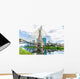 Estaiada Bridge Sao Paulo Wall Decal