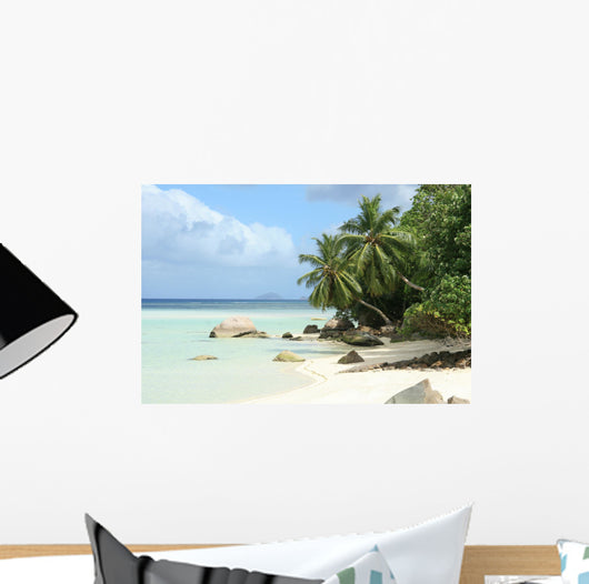 Beach Seychelles Wall Decal