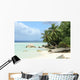 Beach Seychelles Wall Decal