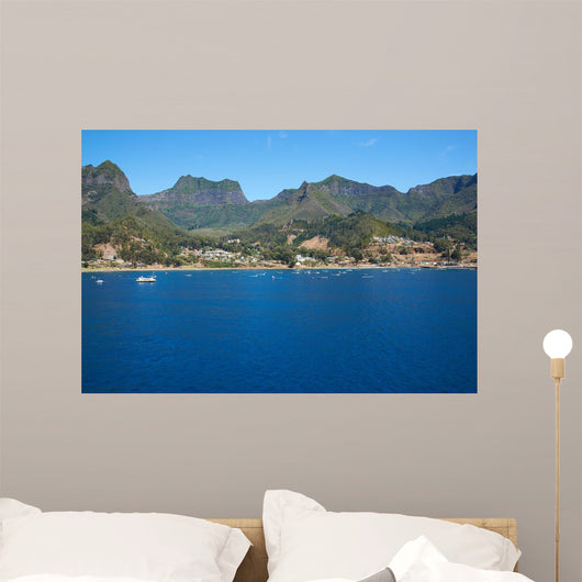 Robinson Crusoe Island Wall Decal Design 1
