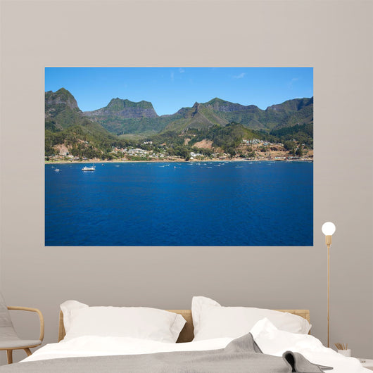 Robinson Crusoe Island Wall Decal Design 1