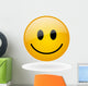 Vector Glass Smile Wall Decal Design 2
