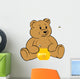 Teddy Bear with Jar Wall Decal
