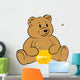 Teddy Bear with Jar Wall Decal