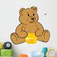 Teddy Bear with Jar Wall Decal