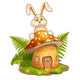 House for Gnome Made Wall Decal