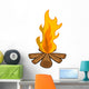Camp Fire Wall Decal