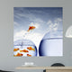 Goldfish Jumping out Water Wall Decal