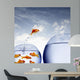 Goldfish Jumping out Water Wall Decal