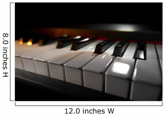 Piano Keyboard Wall Decal