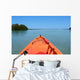 Orange Kayak Wall Decal