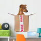 Fragile Dog Wall Decal
