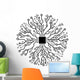 Vector Circuit Board Abstract Wall Decal