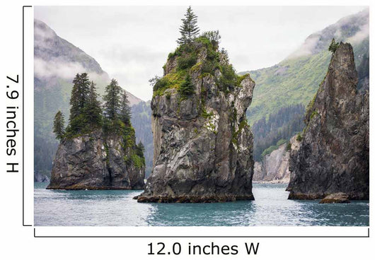 Sea Stacks Kenai Fjords Wall Decal
