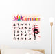Vector Silhouettes Artistic Gymnastics Wall Decal