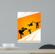 Skaters Motion Wall Decal