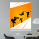 Skaters Motion Wall Decal