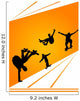 Skaters Motion Wall Decal