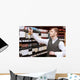 Sommelier Store near Shelves Wall Decal