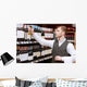 Sommelier Store near Shelves Wall Decal