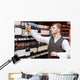 Sommelier Store near Shelves Wall Decal
