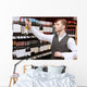 Sommelier Store near Shelves Wall Decal