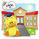 Duck and School Wall Decal