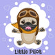 Little Pilot Wall Decal Design 1