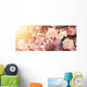 Spring Cherry Blossoms Wall Decal
