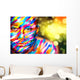 Portrait Bright Beautiful Girl Wall Decal Design 2
