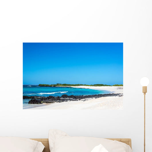 Galapagos White Sand Beach Wall Decal