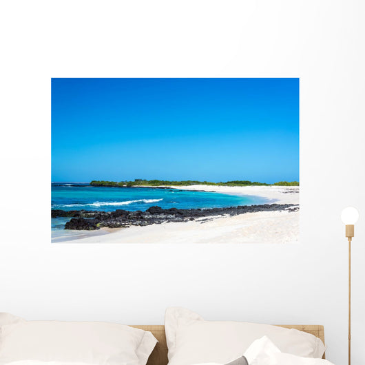 Galapagos White Sand Beach Wall Decal