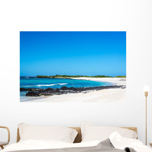 Galapagos White Sand Beach Wall Decal