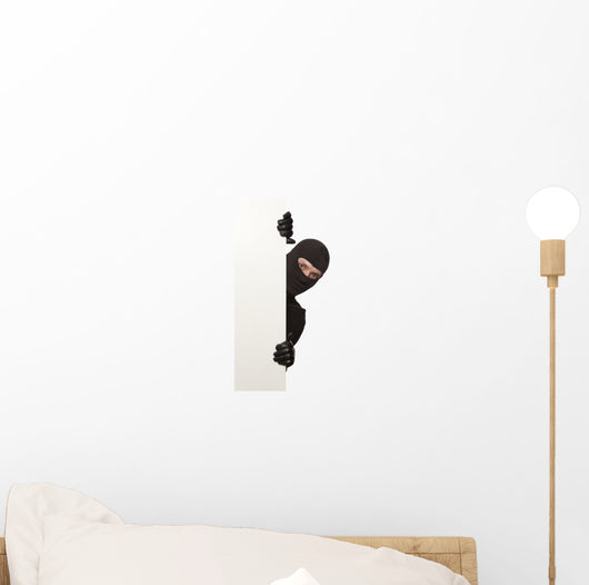 Sneaky Burglar Ninja Wall Decal