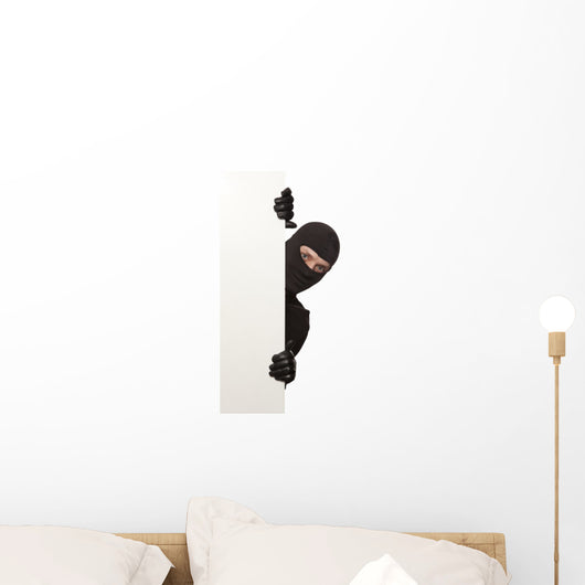 Sneaky Burglar Ninja Wall Decal